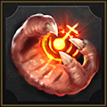 Revenge ring accessory icon.