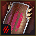 Savage shield icon.