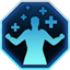 Healing Savior mastery icon.